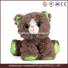 Fabricante de China con pilas mini peluche felpa de juguete de gato